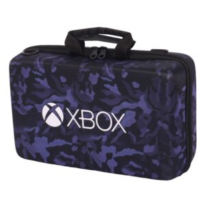 کیف کنسول بازی XBOX Series S طرح چریکی مشکی بنفش